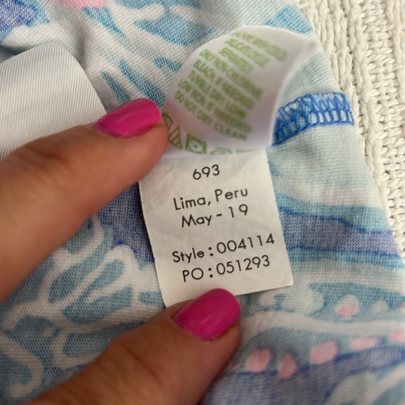 Lilly Pulitzer Melle racerback dress M - Picture 6 of 7